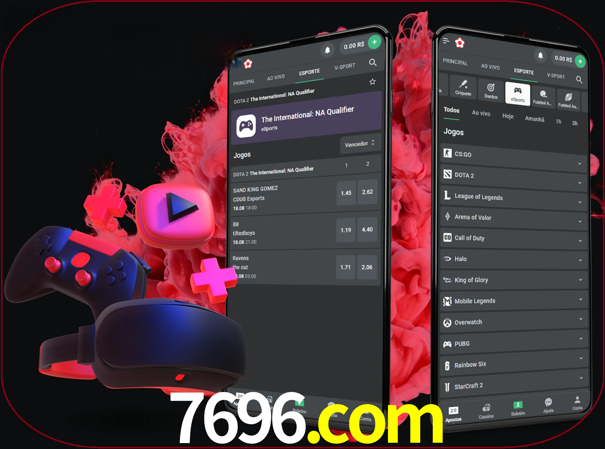 Para ter a aplicação móvel 7696 no seu smartphone, basta descarregar o ficheiro apk e seguir as instruções.