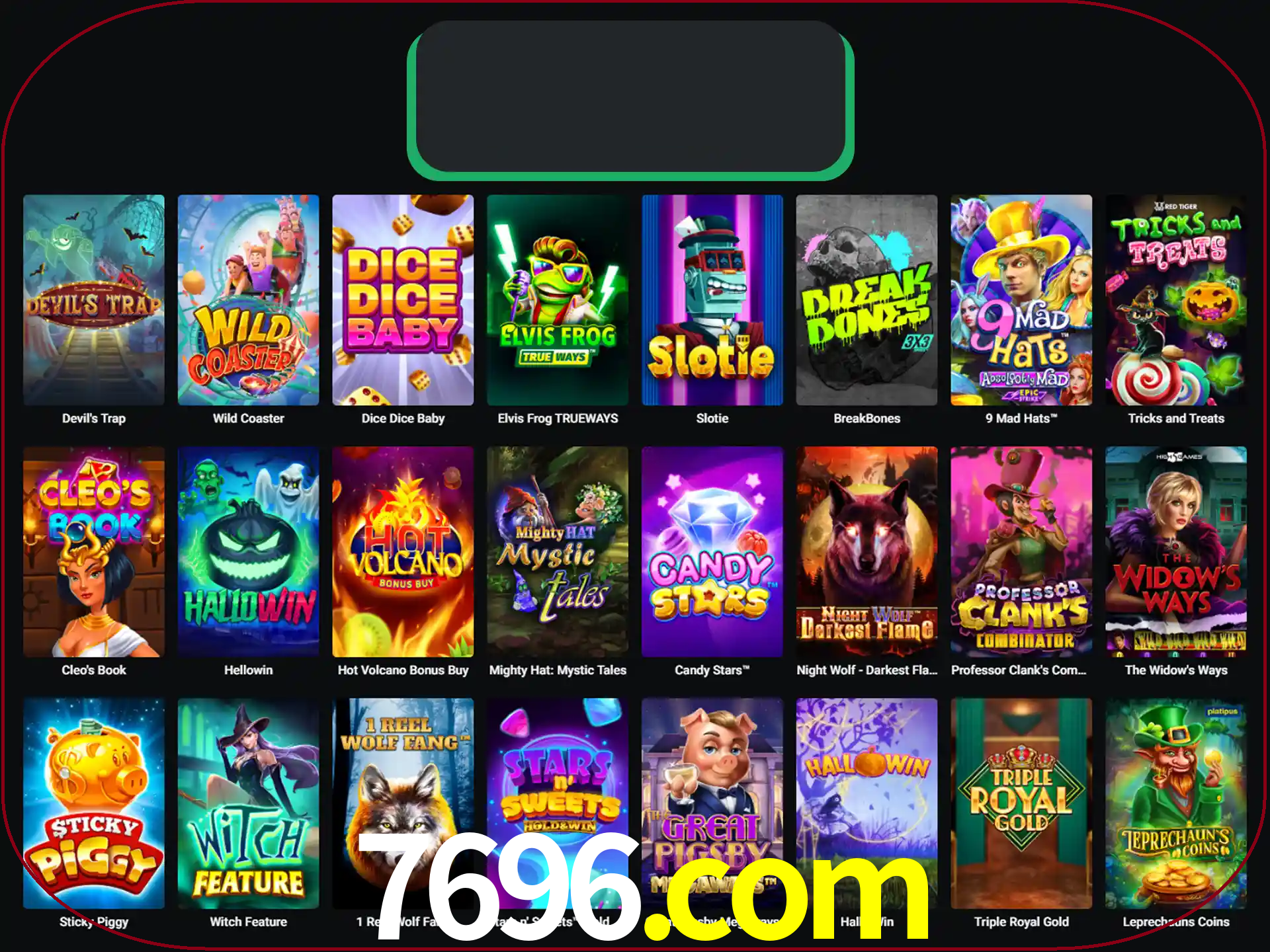 Procure por seus amados jogos de slot.